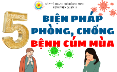 (HCDC) - 05 Biện pháp phòng, chống bệnh cúm mùa